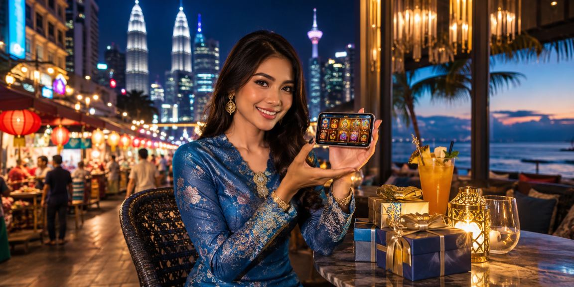 Pengguna log masuk ke platform kasino 44300 di Kuala Lumpur
